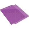 Sizzix Big Shot Cutting Pads 1 Pair - Purple W/Silver Glitter