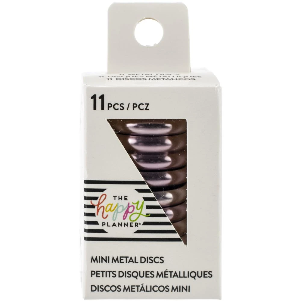 Happy Planner Mini Metal Expander Discs - Lavender 1 Happy Planner Mini Metal Expander Discs - Lavender