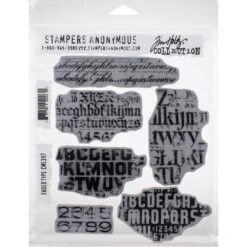 Tim Holtz - Faded Type