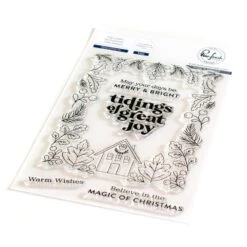 Pinkfresh Studio Clear Stamp Set 4"X6" - Tidings Of Great Joy
