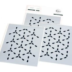 Pinkfresh Studio Stencils - Floral Lace Layering