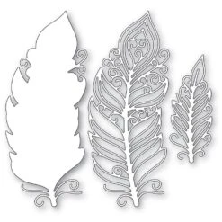 Memory Box Dies - Plumed Gypsy Feather