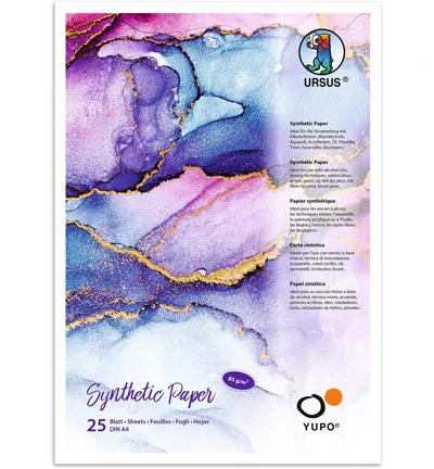 Synthetisches Papier Yupo Weiss, A4 1 Synthetisches Papier Yupo Weiss, A4