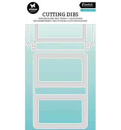 Studio Light Cutting Dies - Book Box Essentials Nr.497 1 Studio Light Cutting Dies - Book Box Essentials Nr.497