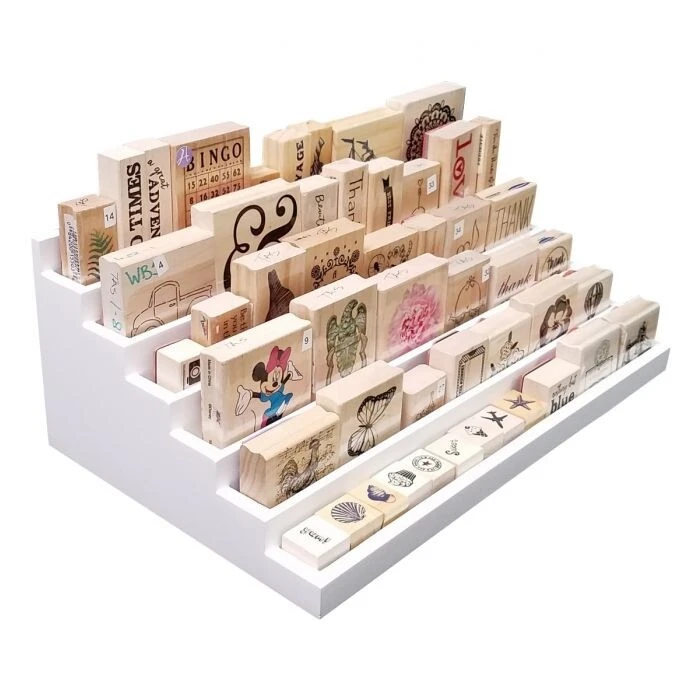 Totally-Tiffany Stamp&Supply Stadium 6 Level, One Size, White 2 Totally-Tiffany Stamp&Supply Stadium 6 Level, One Size, White – Bild 2