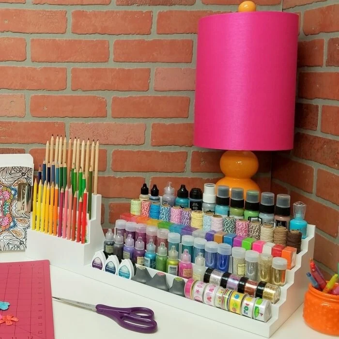 Totally-Tiffany Stamp&Supply Stadium 6 Level, One Size, White 7 Totally-Tiffany Stamp&Supply Stadium 6 Level, One Size, White – Bild 7