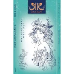 Katkin Krafts Honey & Bees 6 In X 8 In Clear Stamp Set