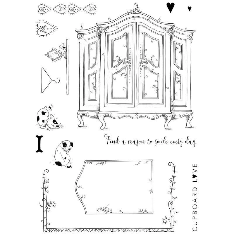 Pink Ink Designs Old Mother Cupboard 6 In X 8 In Clear Stamp Set 2 Pink Ink Designs Old Mother Cupboard 6 In X 8 In Clear Stamp Set – Bild 2