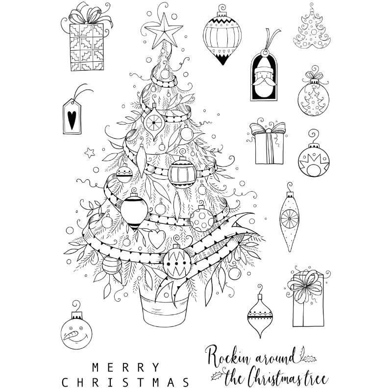 Pink Ink Designs Oh Christmas Tree 6 In X 8 In Clear Stamp Set 2 Pink Ink Designs Oh Christmas Tree 6 In X 8 In Clear Stamp Set – Bild 2