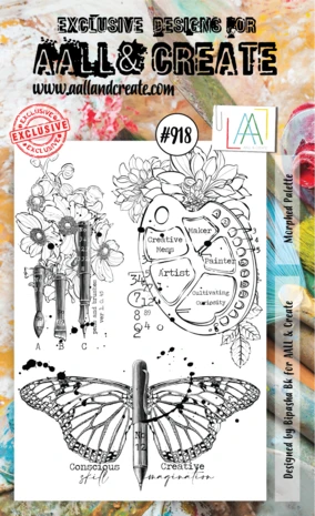 AALL & Create - Stamp Set A6 Morphed Palette 1 AALL & Create - Stamp Set A6 Morphed Palette