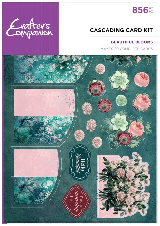 CC - Cascading Card Kit - Beautiful Blooms 1 CC - Cascading Card Kit - Beautiful Blooms
