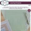 Creative Expressions Layering Template 6 In X 6 In