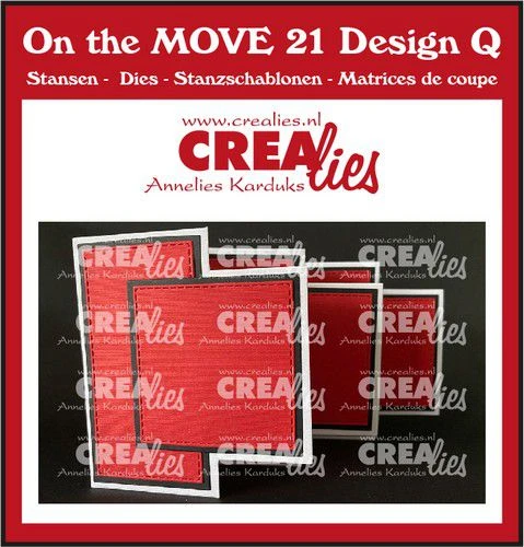 Crealies On The MOVE Design Q Squares 1 Crealies On The MOVE Design Q Squares