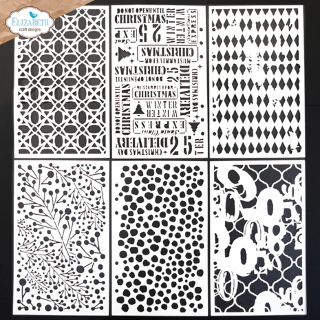 Elizabeth Craft Designs - Planner 3 Stencils 1 Elizabeth Craft Designs - Planner 3 Stencils