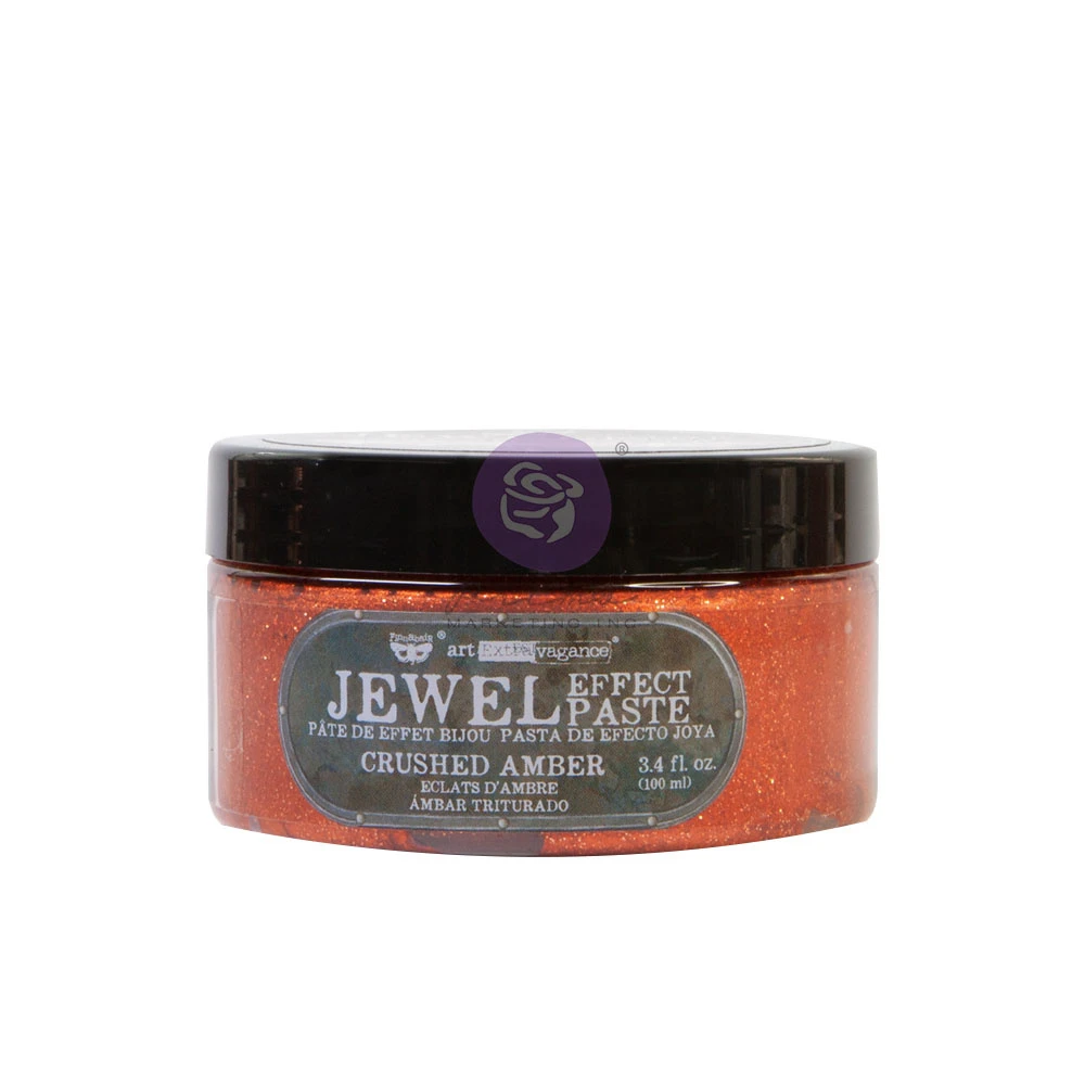 Finnabair Art Extravagance Crushed Amber Jewel Texture Paste 1 Finnabair Art Extravagance Crushed Amber Jewel Texture Paste