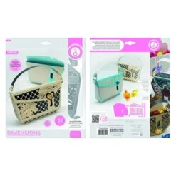 Tonic Studios • Dimensions Luxury Clutch Bag Trellis Of Hearts