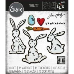 Sizzix • Thinlits Die Set Bunny Stitch 15Stück