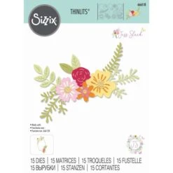 Sizzix • Thinlits Die Set Floral Cluster 15Stück