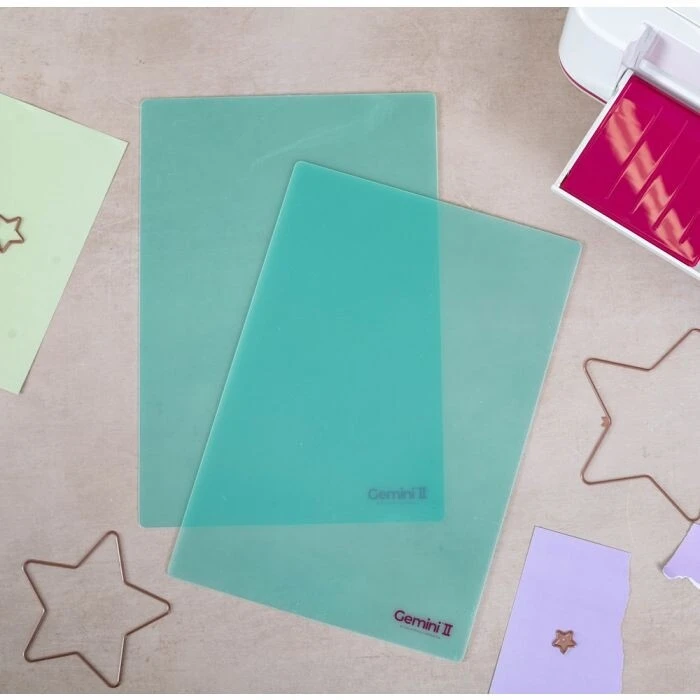 Gemini II Accessories - Cutting Plates For Double-Sided Dies 1 Gemini II Accessories - Cutting Plates For Double-Sided Dies