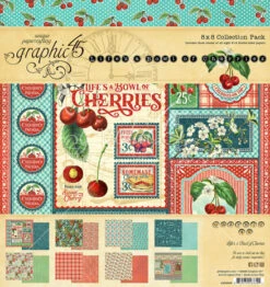 Graphic 45 - Life's A Bowl Of Cherries 8x8 Inch Collection Pack