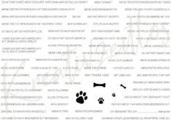 Kreativzeitlos - Stempel Hundebuch I