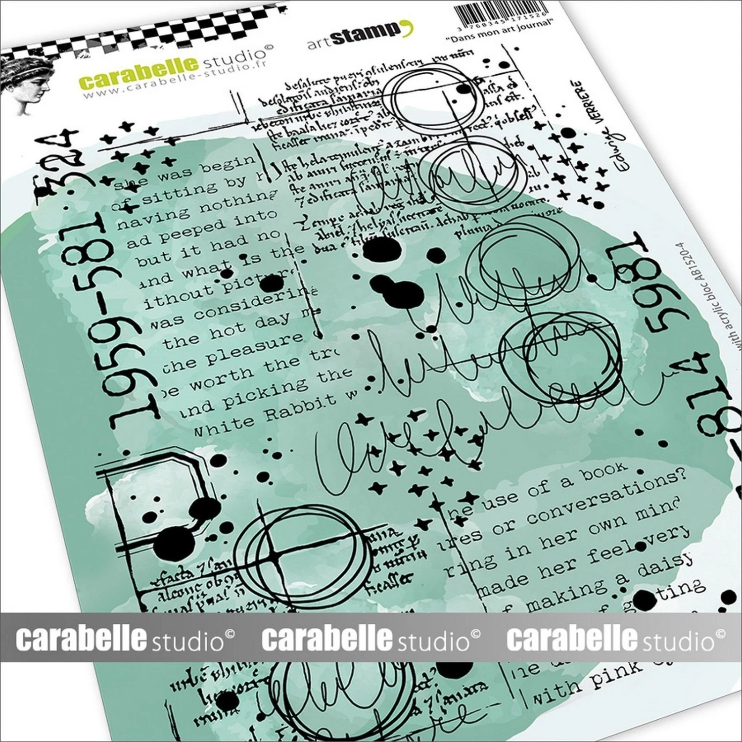Carabelle Studio • Cling Stamp A5 Dans Mon Art Journal 1 Carabelle Studio • Cling Stamp A5 Dans Mon Art Journal