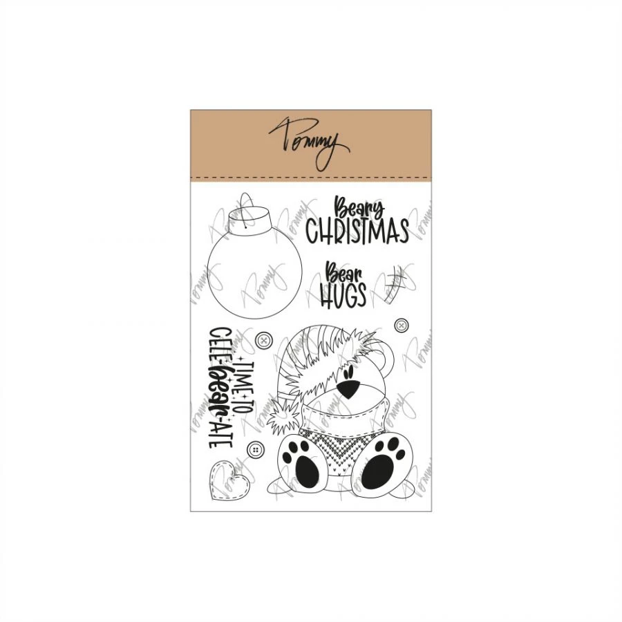 Tommy Clear Stamps – Beary Christmas – Design By Country Dolls 1 Tommy Clear Stamps – Beary Christmas – Design By Country Dolls