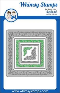 Whimsy Stamps - Inlaid Bubbles Die Set