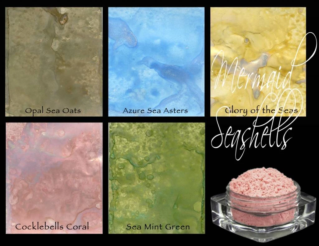 Lindy's Stamp Gang Mermaid Seashells Magical Set 1 Lindy's Stamp Gang Mermaid Seashells Magical Set