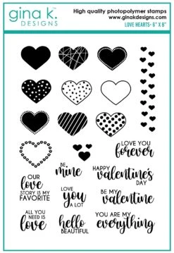 Gina K Designs - Love Hearts