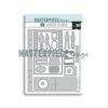 Masterpiece Memory Planner - Stans-set - 6x8+ Silhouette For A4 Machine