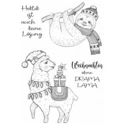 Memories4you Stempel (A6) "Weihnachtstiere"