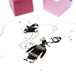 Cat On Appletrees - Ministempel-Adventskalender 5 -PapierKunst Verkaufsgeschäft ministempel adventskalender 55