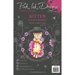 Pink Ink Designs Kitten 6 In X 8 In Clear Stamp Set