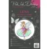Pink Ink Designs Lena 6 In X 8 In Clear Stamp Set