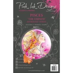 Pink Ink Designs Pisces – The Empath 6 In X 8 In Clear Stamp Set