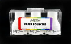 Picket Fence Studios - Paper Pouncers White (3pcs)