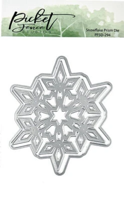 Picket Fence Studios - Snowflake Prism 4x6 Inch Metal Dies