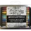 Ranger Tim Holtz Distress Watercolor Pencils 12 St Kit #1