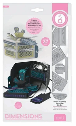 Tonic Studios - Dainty Dragonfly Tiered Box Die Set