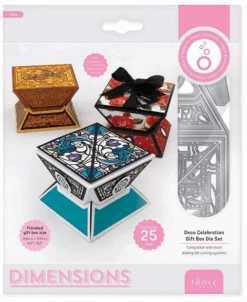 Tonic Studios - Deco Celebration Gift Box Die Set