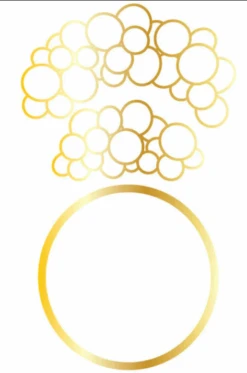 Honey Bee - Balloon Arch - Hot Foil Plate