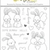 Honey Bee - Honey Bunnies - 6x6 Stamp Set