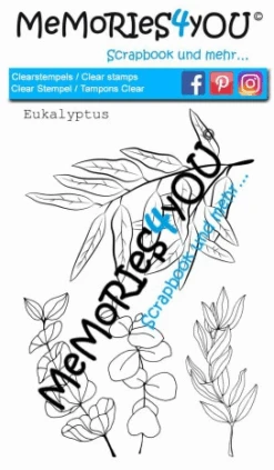 Memories4you Stempel (A6) "Eukalyptus"