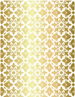 Honey Bee - Fanciful A2 Hot Foil Plate - Honey Cuts