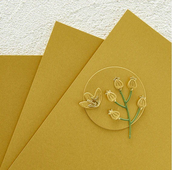 Spellbinders - Brushed Gold Cardstock 1 Spellbinders - Brushed Gold Cardstock
