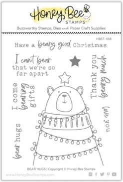 Honey Bee - Bear Hugs - 4x5 Stamp Set