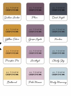 Altenew - Tranquil Harvest Crisp Dye Ink Mini Cube Bundle