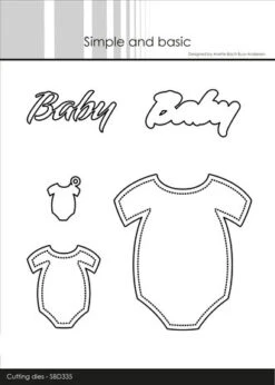 Simple And Basic - Baby Onesie Cutting Dies