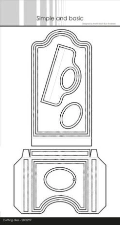 Simple And Basic Chocolate Box Cutting Dies